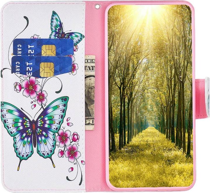 Actual product image Cover-Discount Xiaomi Redmi Note 13 Pro - Case cover butterfly white (Xiaomi Redmi Note 13 Pro 5G, Xiaomi Poco X6)