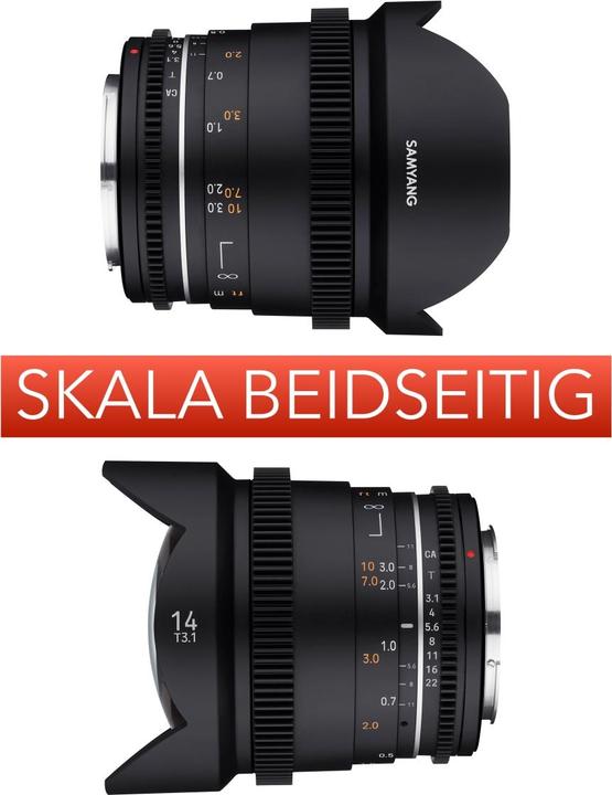 Actual product image Samyang 14mm T3.1 MK2 Canon EF (Canon EF, full size)