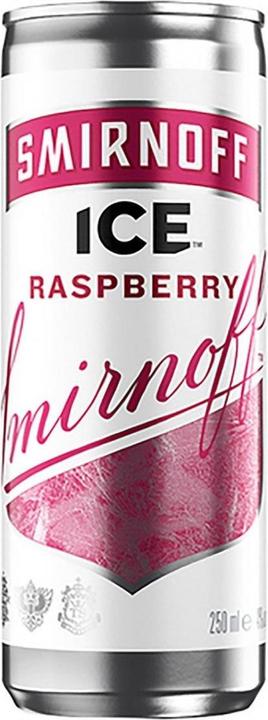 Produktbild Smirnoff Ice Raspberry 250ml (24 x 25 cl)
