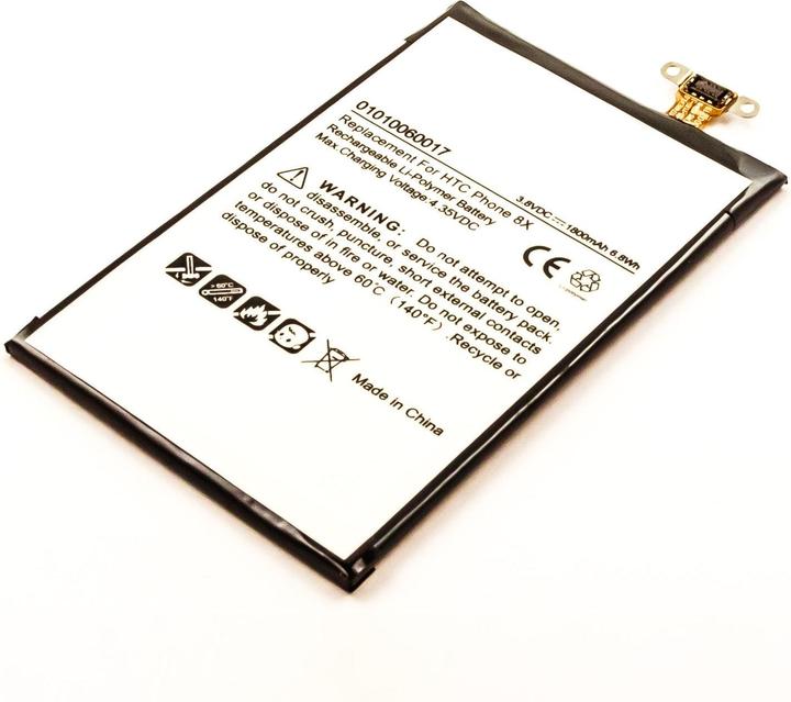 Actual product image AGI Battery compatible with HTC Windows Phone 8X - Battery - 1,800 mAh