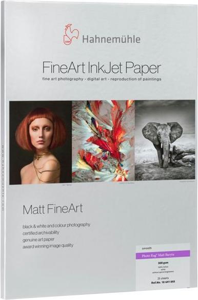 Produktbild Hahnemühle Photo Rag Matt Baryta A4 25 Blatt (308 g/m², 210 x 297 mm, 25 x)