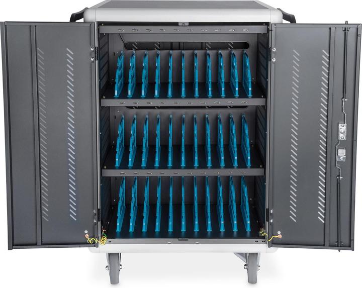 Immagine prodotto Digitus Carrello di ricarica per notebook/tablet fino a 15,6 pollici (6.86 HE, Rack da 19 pollici)