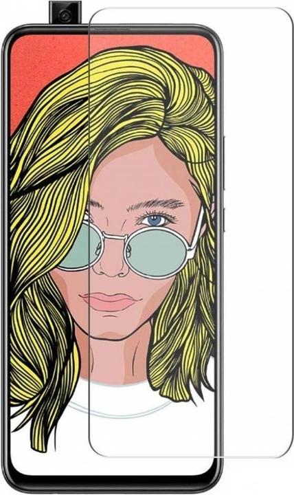 Actual product image Screenguard Huawei P Smart Z Protective Glass Film Case Friendly Design (1 Piece, Huawei P Smart Z)