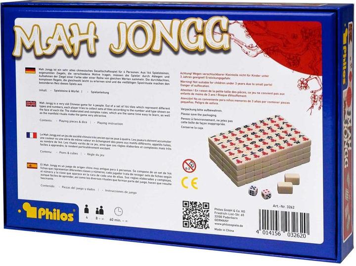 Image du produit Philos Mah Jongg sans caractères arabes (Allemand)