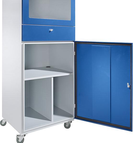 Actual product image eurokraft pro PC cabinet (65 cm, 166 cm)