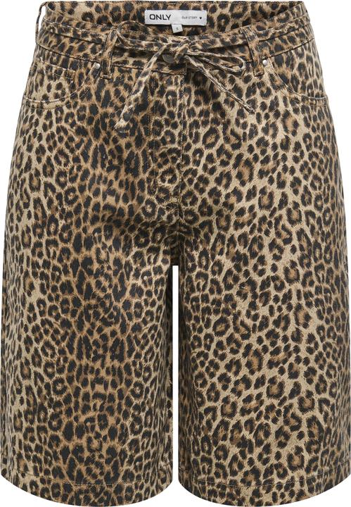 Only ONLNAOMI Hohe Taille Normal geschnitten Bermuda Shorts Bermuda Shorts