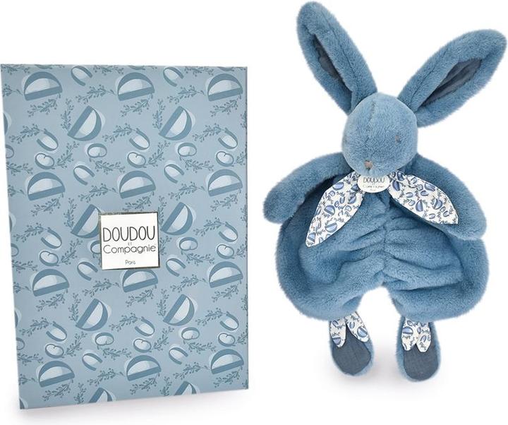 Productafbeelding Doudou et Compagnie Knuffel konijn, blauw 29cm (30 cm)