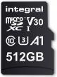 Actual product image PREMIUM HIGH SPEED MICROSDHC/XC V30 UHS-I U3 MicroSD (512 GB, microSDXC, U3, UHS-I)
