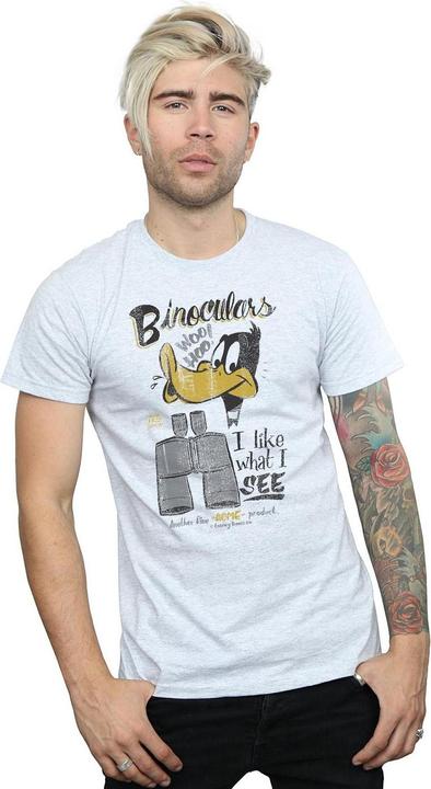 Produktbild Looney Tunes Daffy Duck Binoculars TShirt (XL)