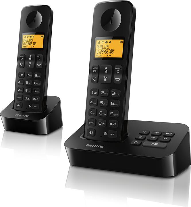Immagine prodotto Philips D2652B/01 Telefono cordless con segreteria telefonica