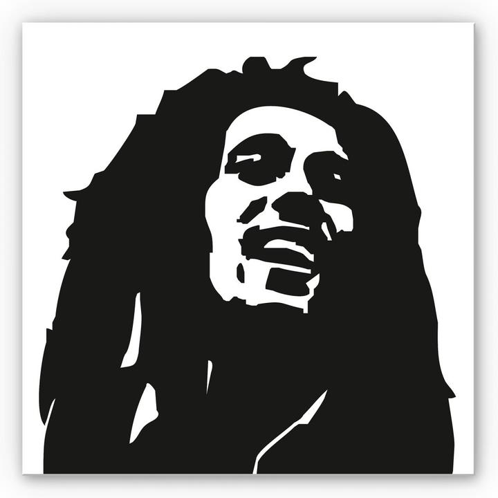 Produktbild Trenddeko Bob Marley 1 (20 x 20 cm)