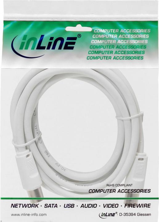 Produktbild InLine Antennenkabel (75 dB, Antennenkabel)