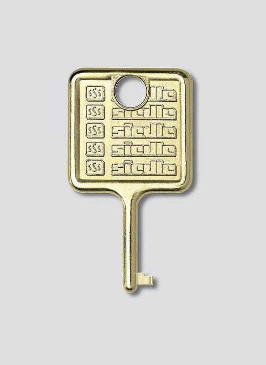 Produktbild Siedle Schlüssel IM 511-0 f.Informations-Modul Edelstahl gebürste