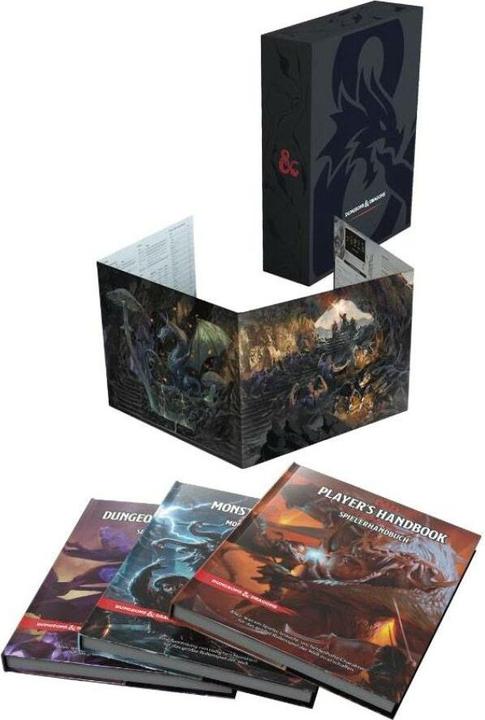 Immagine prodotto Wizards of the Coast WOC967681 - Dungeons & Dragons - Set regalo del regolamento base (edizione DE) (Tedesco)