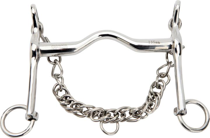 Horka Stainless steel weymouth horse bridle bit