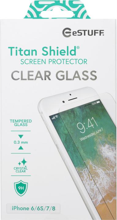 eSTUFF Titan Shield Clear Glass (1 Stück)