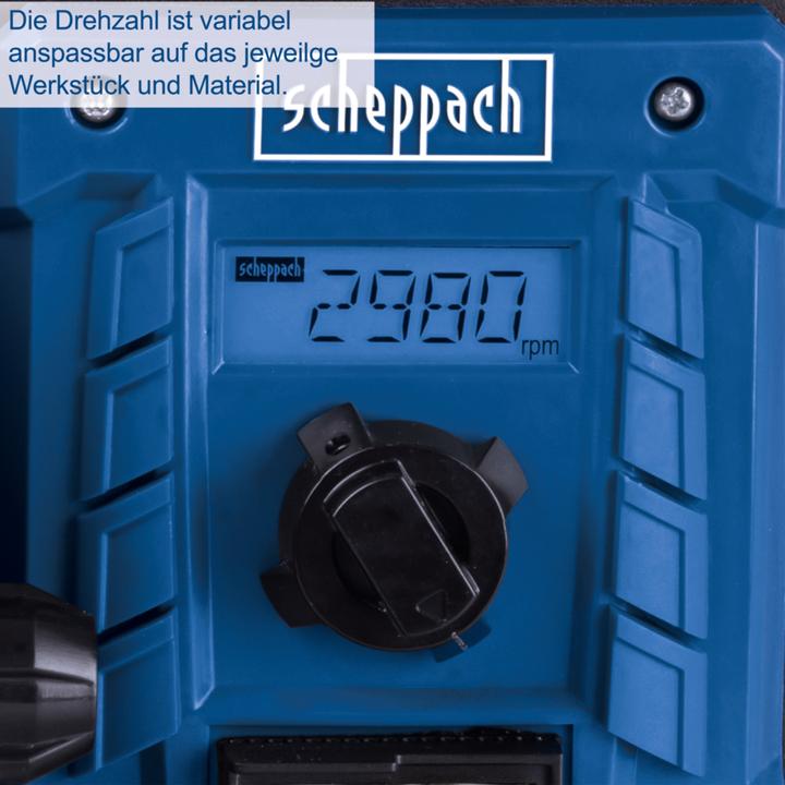 Actual product image Scheppach Belt and disc sander BTS800Vario (Disc Sander, Belt sanders, 400 W)