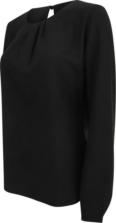 Produktbild Henbury Bluse Bundfalten Langärmlig (XS)