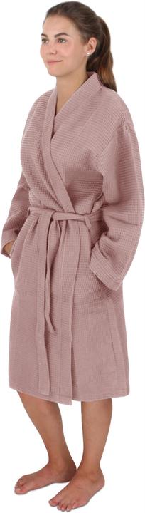 Actual product image Normani Ladies Waffle Piqué Kelin Bathrobe (XS)