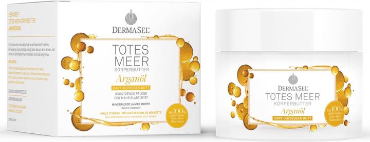 Produktbild DermaSel Körperbutter Arganöl (Body Butter, 200 ml)