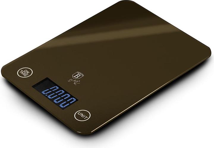 Actual product image BerlingerHaus BH9363 Digital kitchen scale, capacity 5 kg Metallic Line Shiny B