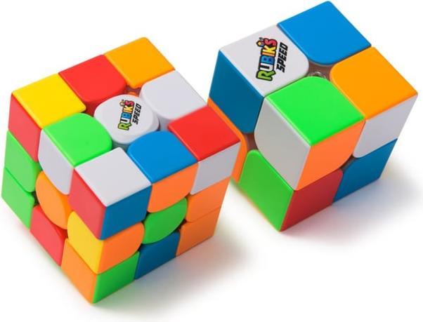 Actual product image Spin Master SpinMaster Rubik's -Speed Duo Pack -2x2 Speed plus 3x3 Speed (2 x 2, 3 x 3)