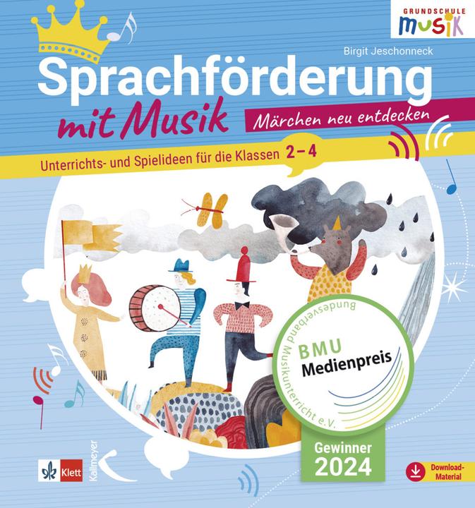 Actual product image Sprachförderung mit Musik - Märchen neu entdecken (German, Birgit Jeschonneck, 2023)