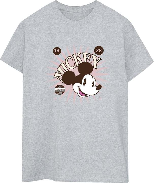 Disney Mickey Mouse Vintage Leads Them All TShirt