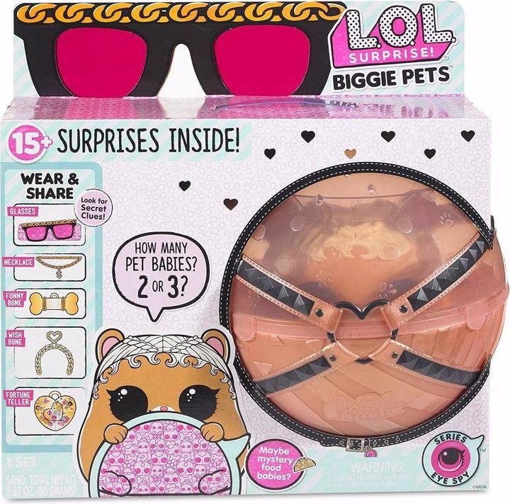 Actual product image MGA L.O.L. Surprise Biggie Pet Hop Hop