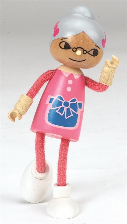 Actual product image Hape Bending doll grandma