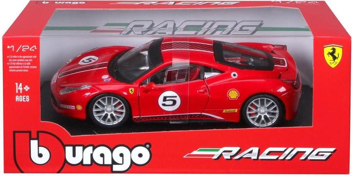 Image du produit Bburago 1:24 Modèle réduit de voiture Ferrari 458 Ch