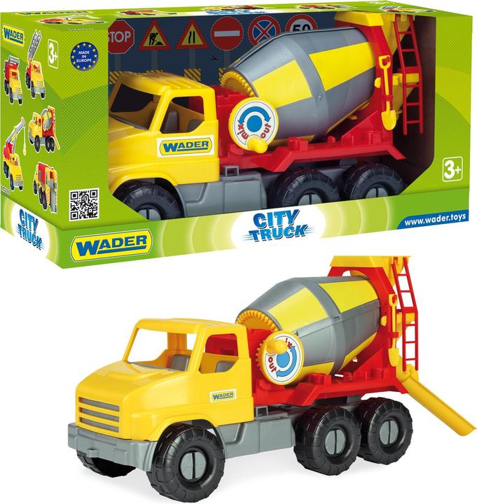 Actual product image Wader Car City Truck Concrete mixing machine
