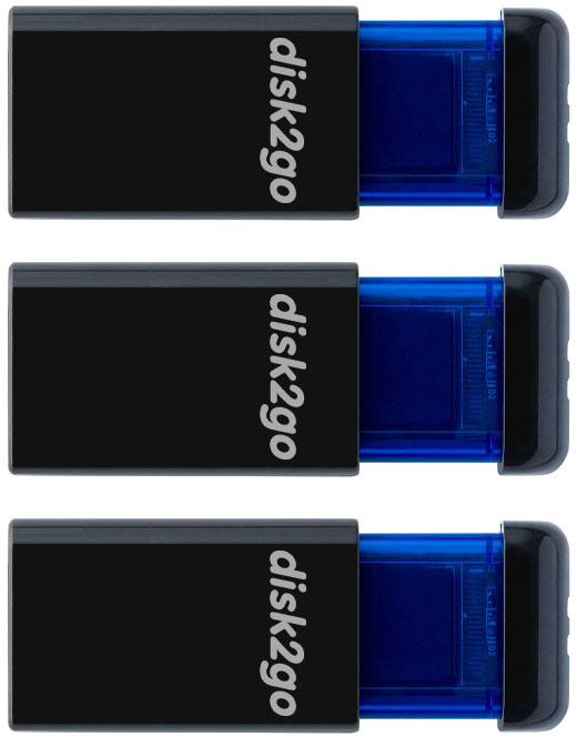 Actual product image Disk2go Qlik Edge (16 GB, USB-A)