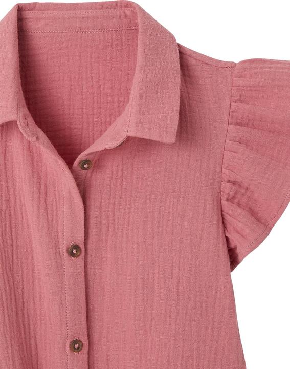 Image du produit Vertbaudet Mädchen Musselinbluse zum Binden (104)