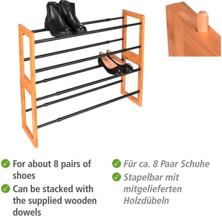 Produktbild Wenko Schuhregal Ecori