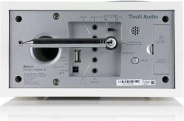 Produktbild Tivoli Audio Audio - Model 3 BT w/ USB - Wekkerradio met Bluetooth - Wit/Zilver (AM, FM, Bluetooth)