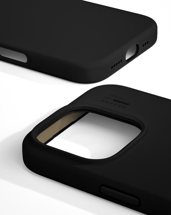 Image du produit iDeal Of Sweden Étui en silicone pour iPhone 16 Pro - Noir (Apple iPhone 16 Pro)