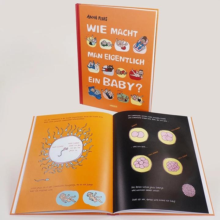 Actual product image Wie macht man eigentlich ein Baby? (German, Anna Fiske, 2022)