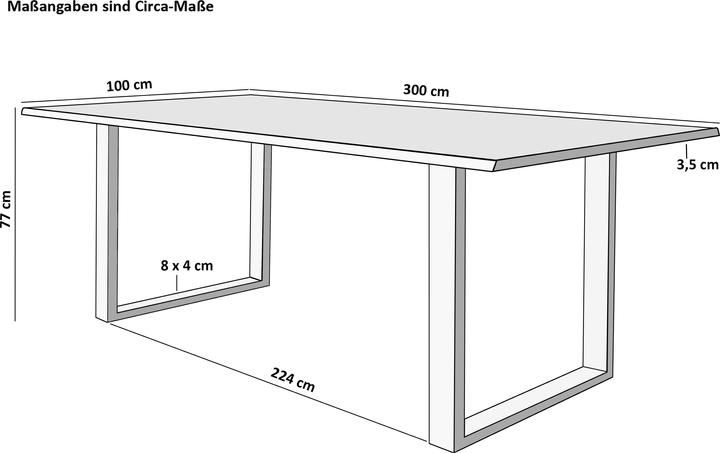 Produktbild SAM Milo (300 x 100 x 77 cm)