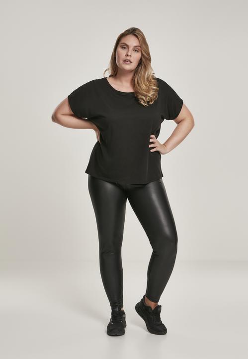 Actual product image Urban Classics Ladies Synthetic Leather High Waist Leggings (3XL)