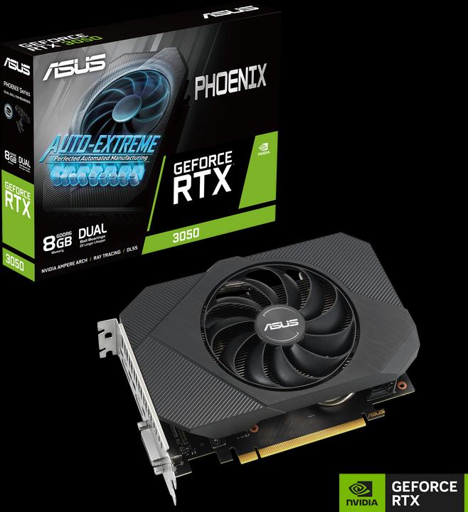 Actual product image ASUS Phoenix GeForce RTX 3050 V2 (8 GB)