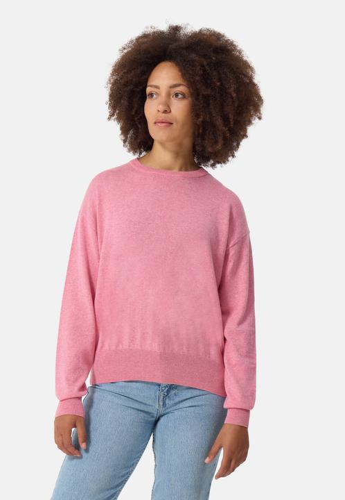 Cash-Mere Oversize Rundhals-Pullover