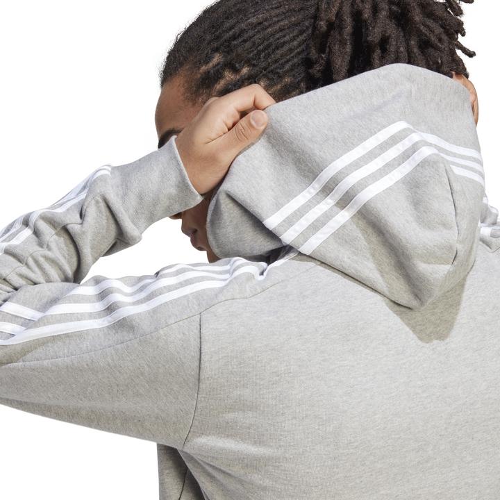 Image du produit adidas M 3s Ft Fz Hd,Mgreyh/White Mgreyh/White XL (XL)