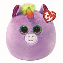 Actual product image Ty Rosette Unicorn Squishy Clip 9cm