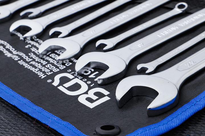 Actual product image BGS Combination spanner set (22 mm, 8 mm, 10 mm, 14 mm, 11 mm, 7 mm, 12 mm, 19 mm, 17 mm, 20 mm, 13 mm, 6 mm, 9 mm)