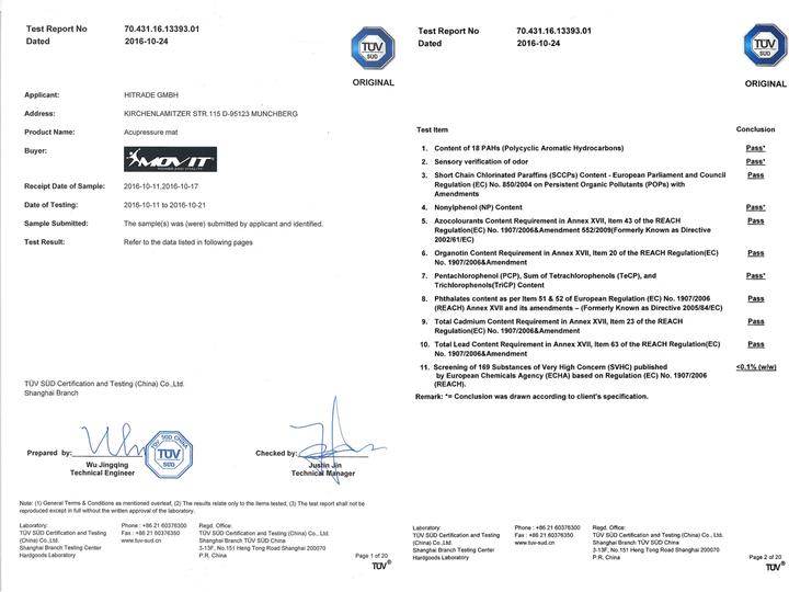 Immagine prodotto Movit Akupressurmatte (25 mm)