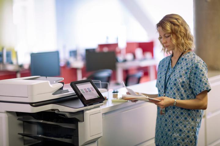 Image du produit HP Color LaserJet Enterprise Flow M681z Laser DPI par minute (Laser, Couleur)