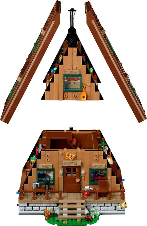 Produktbild LEGO Finnhütte (21338, LEGO Ideas, LEGO Seltene Sets)