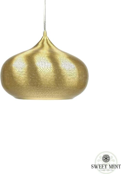 Actual product image Sweet Mint Oriental Lamp Potiki Dots (E27)
