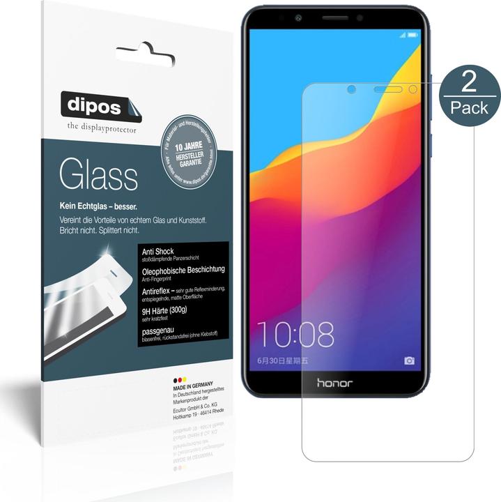 Image du produit Dipos Film de Protection d’écran Anti-Shock (2 pièce(s), Huawei Honor 7C)